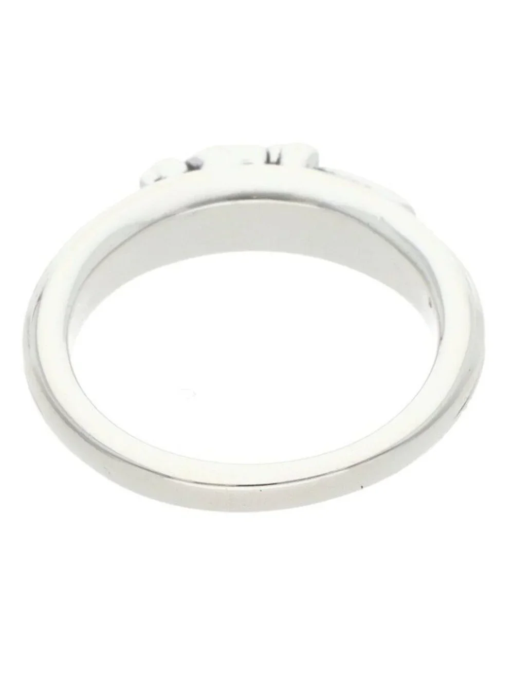 Chrome Hearts Baby Clsc P D Classic Dagger Pave Diamond Silver Ring
